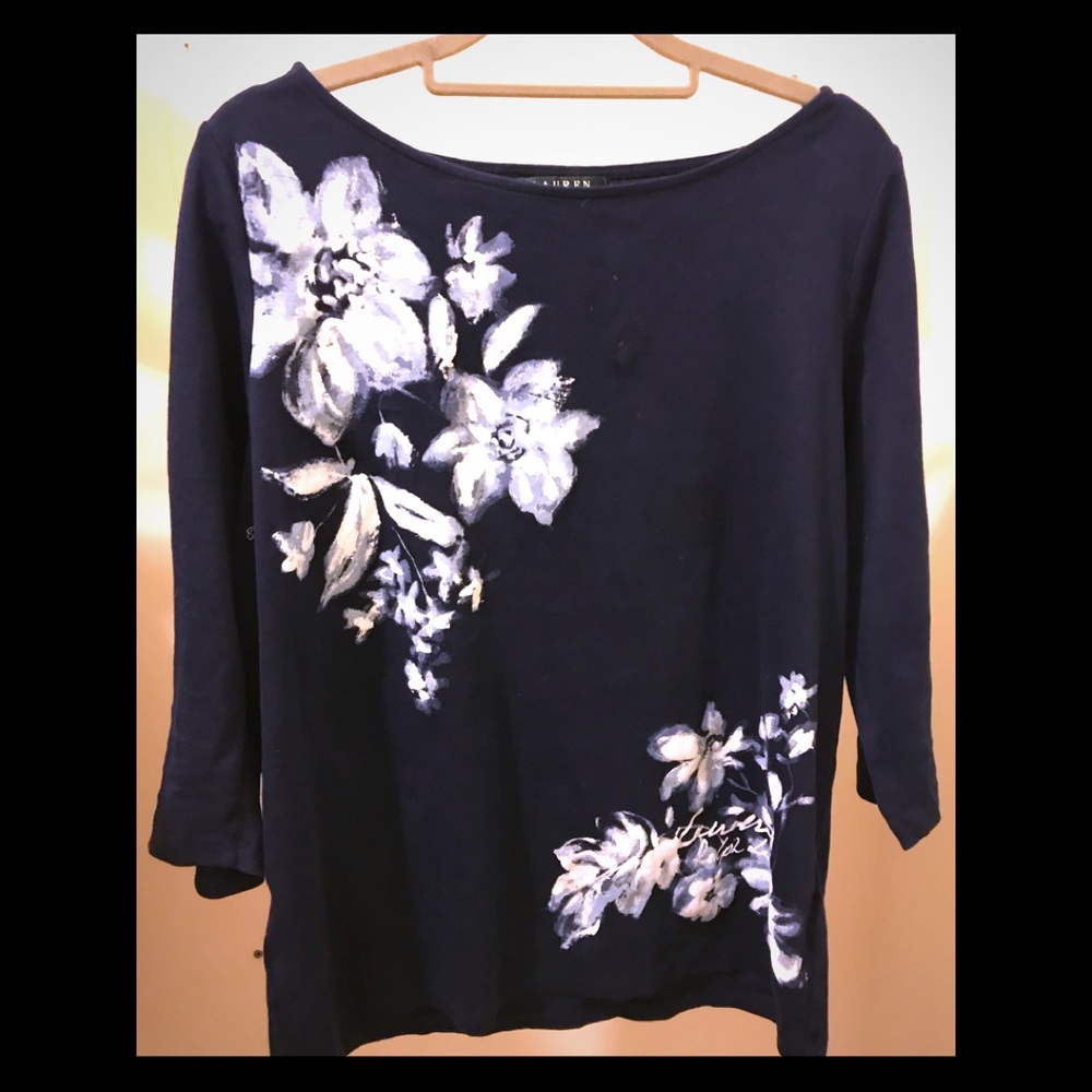 Flowered Tee